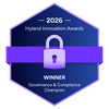 Hyland Innovation Awards Governance & Compliance winner