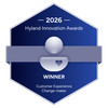Hyland Innovation Awards Customer Experience winner