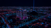 Mandalay Bay, location of HR Technology Conference 2026, at night