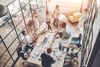 Modern office team having a meeting