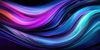 Abstract waves with flowing curves andvibrant colors