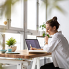 girl sitting and writing notes