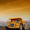 Mining truck at a mine site.