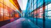 Abstract and colorful architecture